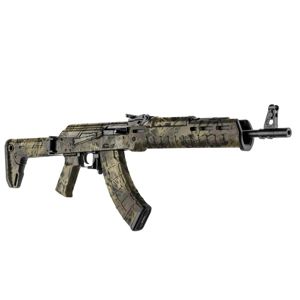 GunSkins® prémiový vinylový skin na AK-47 – Prym1® Woodlands™ (Barva: Prym1® Woodlands™)