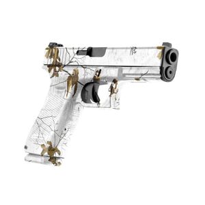 GunSkins® prémiový vinylový skin na pistoli – Realtree® Xtra Snow™ (Barva: Realtree® Xtra Snow™)