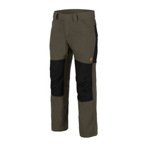 Kalhoty Woodsman Helikon-Tex® – Taiga Green / černá (Barva: Taiga Green / černá, Velikost: S - long)
