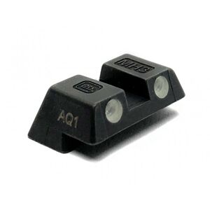 Tritiové ocelové hledí 6,1 mm pro G42 / 43 Glock® – Černá (Barva: Černá)