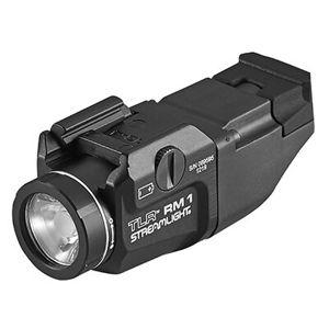 Zbraňová LED svítilna TLR RM 1 Streamlight® pouze s patním spínačem – Černá (Barva: Černá)