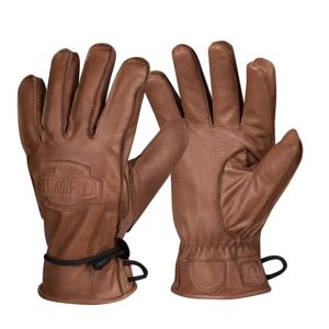 Kožené zimní rukavice Range Helikon-Tex® (Barva: US Brown, Velikost: S)