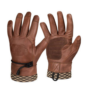 Kožené zimní rukavice Woodcrafter Helikon-Tex® (Barva: US Brown, Velikost: XXL)