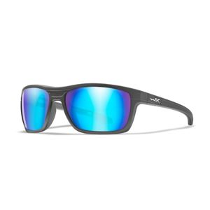Sluneční brýle Kingpin Wiley X® (Barva: Černá, Čočky: Modré polarizované)