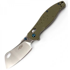 Zavírací nůž Firebird F7551 Ganzo® – Stříbrná čepel – Satin, Zelená (Barva: Zelená, Varianta: Stříbrná čepel – Satin)