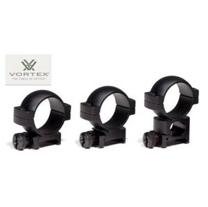 Montážní kroužky Vortex® – Low, Černá (Barva: Černá, Velikost: Medium)