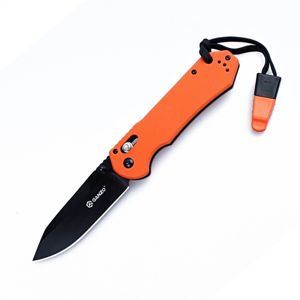 Zavírací nůž G7453-WS Ganzo® – černá, Oranžová (Barva: Oranžová, Varianta: černá)
