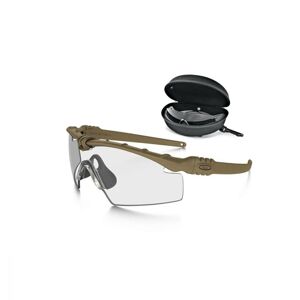 Střelecké brýle M-Frame 3.0 Array SI Oakley®, 2 skla – Čiré + Kouřově šedé, Písková (Barva: Písková, Čočky: Čiré + Kouřově šedé)