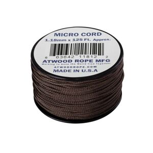 Padáková šňůra Micro Cord  (125 ft) ARM® – Hnědá (Barva: Hnědá)