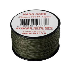 Padáková šňůra Nano Cord  (300 ft) ARM® – Olive Drab (Barva: Olive Drab)