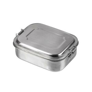 Nerezový jídelní box Medium Mil-Tec® (Barva: Stříbrná)