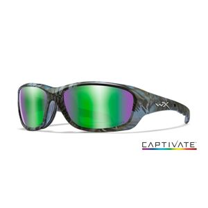 Sluneční brýle Gravity Captivate Wiley X® – Captivate zelené polarizované, Kryptek Neptune™ (Barva: Kryptek Neptune™, Čočky: Captivate zelené polarizo