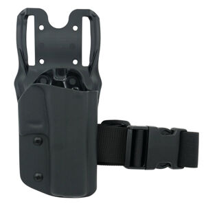OWB Glock 17 - taktické pistolové pouzdro bez pojistky RH Holsters® – uchycení na platformu, Černá (Barva: Černá, Typ uchycení: uchycení na platformu)