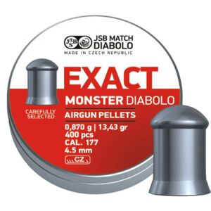 Diabolky Exact Monster 4.52 mm JSB® / 400 ks (Barva: Vícebarevná)