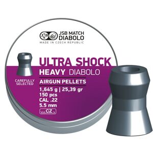Diabolky Heavy Ultra Shock 5.5 mm JSB® / 150 ks (Barva: Vícebarevná)