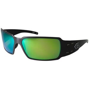Sluneční brýle Boxster Polarized Gatorz® – Brown Polarized w/ Green Mirror, Černá (Barva: Černá, Čočky: Brown Polarized w/ Green Mirror)