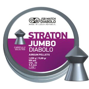 Diabolky Jumbo Straton 5.5 mm JSB® / 250 ks (Barva: Vícebarevná)