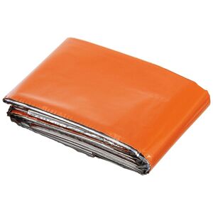 Nouzová záchranná deka - alu fólie MFH® – Stříbrná / oranžová (Barva: Stříbrná / oranžová)