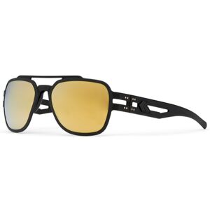 Sluneční brýle Stark Polarized Gatorz® – ROSE POLARIZED W/ GOLD MIRROR, Černá (Barva: Černá, Čočky: ROSE POLARIZED W/ GOLD MIRROR)