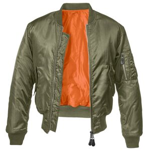 Zimní bunda MA1 Jacket Brandit® – Olive Green (Barva: Olive Green, Velikost: XL)