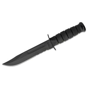 Nůž s pevnou čepelí Fighting KA-BAR® (Barva: Černá)