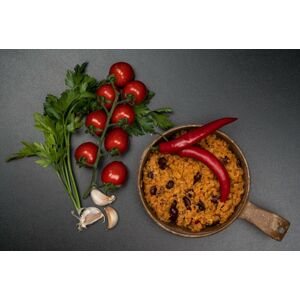 Dehydrované jídlo Tactical Foodpack® chilli con carne (Barva: Černá)