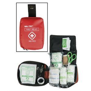 Sada první pomoci First Aid Midi Mil-Tec® – Červená (Barva: Červená)