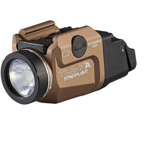 Zbraňová LED svítilna TLR-7A s inovovanými spínači Streamlight® – Hnědá (Barva: Hnědá)