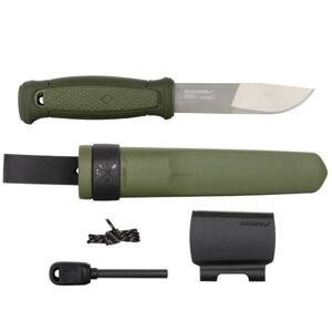 Nůž Kansbol Survival Kit Morakniv® – Stříbrná, Zelená (Barva: Zelená, Varianta: Stříbrná)