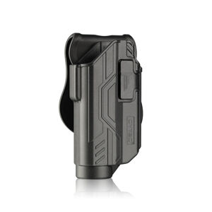Pistolové pouzdro R-Defender na Glock 19 se svítilnou Cytac® (Barva: Černá)