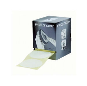 Hygienické nalepovací podložky pro mušlové chrániče sluchu 3M® PELTOR® (Barva: Bílá)