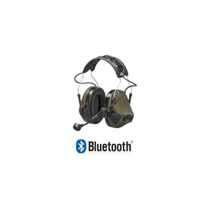 Modulární náhlavní souprava s Bluetooth ComTac VII 3M® PELTOR® – Zelená (Barva: Zelená)