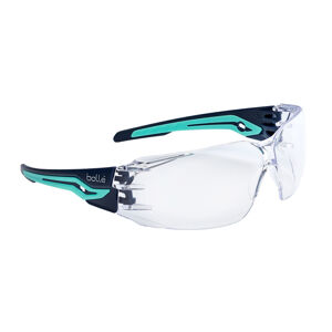 Ochranné brýle Silex Bollé® – Čiré, Zelená (Barva: Zelená, Čočky: Čiré)