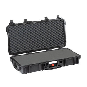 Odolný vodotěsný kufr RED7814 Explorer Case® / s pěnou (Barva: Černá)