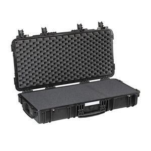 Odolný vodotěsný kufr 7814 Explorer Case® / s pěnou – Černá (Barva: Černá)