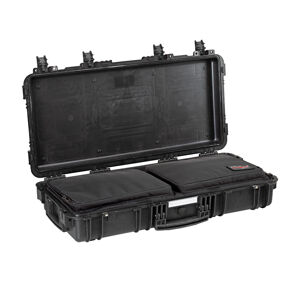 Odolný vodotěsný kufr 7814 Explorer Case® / s pouzdrem – Černá (Barva: Černá)