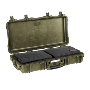 Odolný vodotěsný kufr 7814 Explorer Case® / s pouzdrem – Zelená (Barva: Zelená)