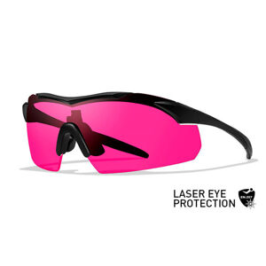 Ochranné střelecké brýle Vapor 2.5 Laser Wiley X® – Red Tint, Černá (Barva: Černá, Čočky: Red Tint)