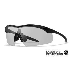 Ochranné střelecké brýle Vapor 2.5 Laser Wiley X® – Light Grey Tint, Černá (Barva: Černá, Čočky: Light Grey Tint)
