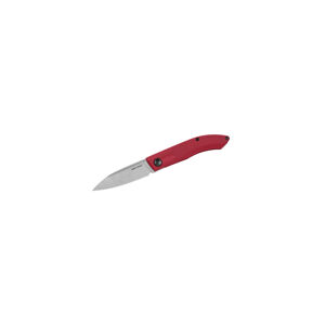 Zavírací nůž Stella Real Steel® – Šedá čepel - Stone Wash, Červená (Barva: Červená, Varianta: Šedá čepel - Stone Wash)