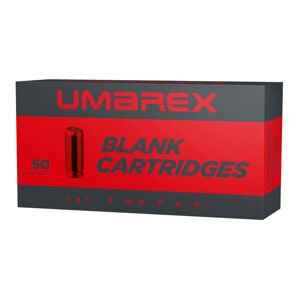 Akustické náboje Umarex® / 9 mm PA Blanc / 50 ks (Barva: Vícebarevná)
