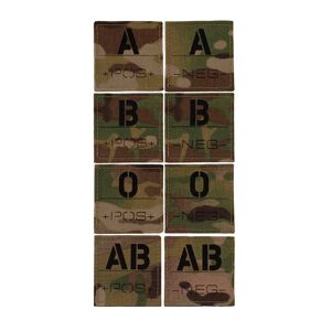 Nášivka krevní skupina AČR IR Combat Systems® – Multicam® (Barva: Multicam®, Varianta: B +)