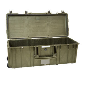 Odolný vodotěsný kufr 9433 Explorer Case® / bez pěny – Zelená (Barva: Zelená)