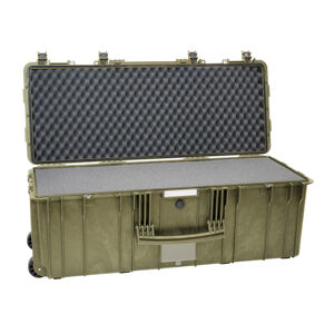 Odolný vodotěsný kufr 9433 Explorer Case® / s pěnou – Zelená (Barva: Zelená)