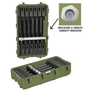 Odolný vodotěsný kufr na 12 pušek 10826 Explorer Case®, s pěnou – Zelená (Barva: Zelená)