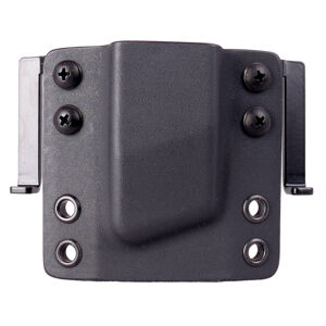 OWB Walther PDP - vnější pouzdro na pistolový dvouřadý zásobník bez SweatGuard RH Holsters® (Barva: Černá, Typ uchycení: Kovový průvlek)