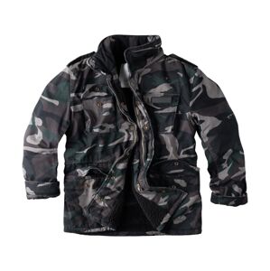 Bunda SURPLUS® Paratrooper Winter – Black Camo  (Barva: Black Camo , Velikost: M)