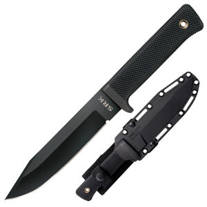 Nůž Survival Rescue Knife SK5 Cold Steel® – Černá čepel, Černá (Barva: Černá, Varianta: Černá čepel)