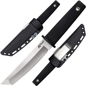 Nůž Kobun Cold Steel® – Stříbrná čepel – Satin, Černá (Barva: Černá, Varianta: Stříbrná čepel – Satin)