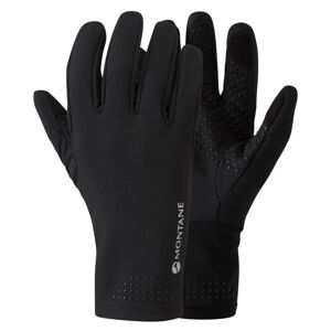 Zimní softhellové dámské rukavice Krypton Lite Montane® (Barva: Černá, Velikost: L)